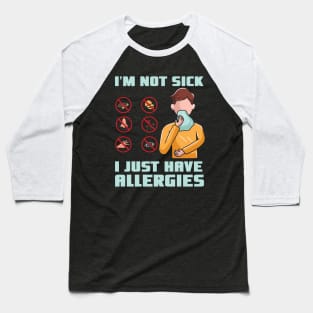 Allergy Awareness Gift Baseball T-Shirt